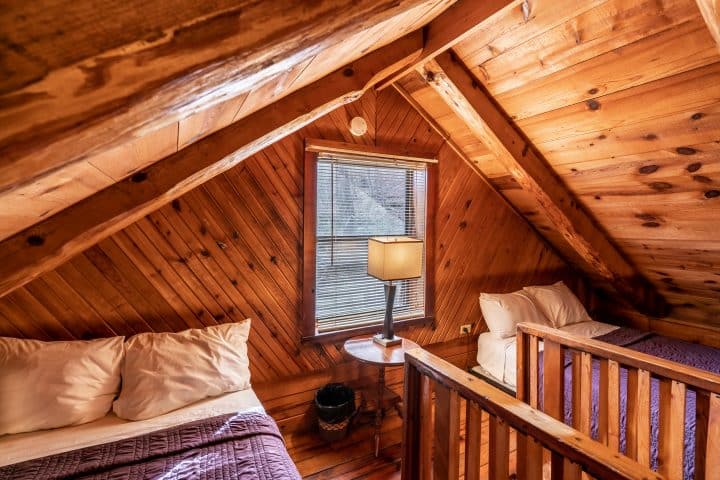 Loft of Crossbow Cabin